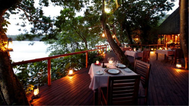 DiningRoom at Namale Resort Dining Room at Namale Resort
