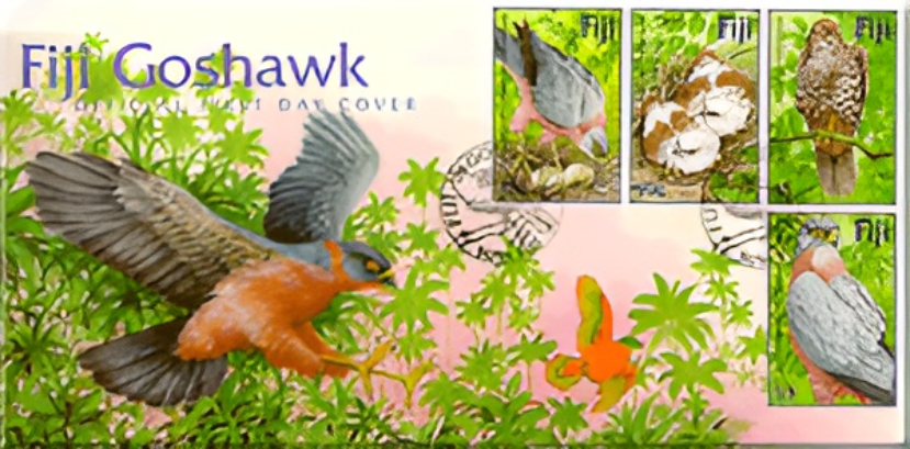 Fiji Goshawk Stamp Cover Fiji Goshawk Stamp Cover