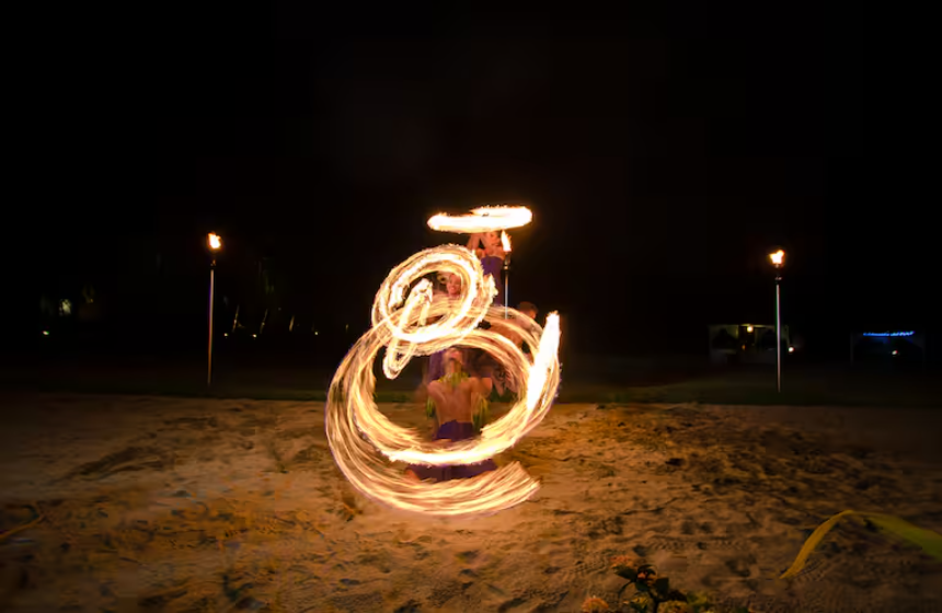 Fire Dance Fiji fire dance fiji beach