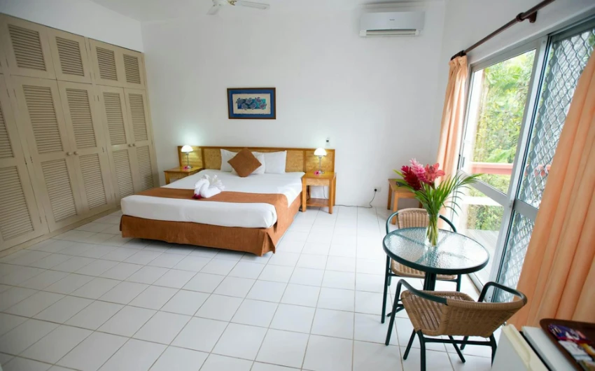 Interior View accommodation at Bedarra Fiji Interior View Accommodation at Bedarra Fiji