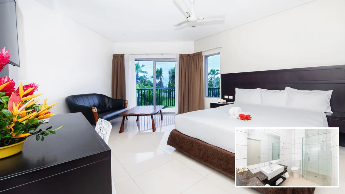 Junior Suite at Tanoa Waterfront Hotel Lautoka Fiji