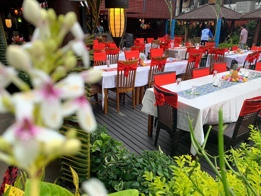 Masala Twist Outside Seating masala twist outside seating