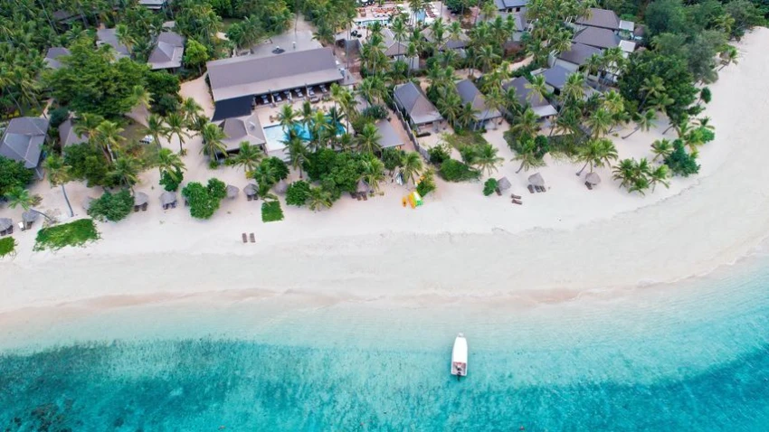 Paradise Cove Resort Aerial View paradise cove resort aerial view fiji