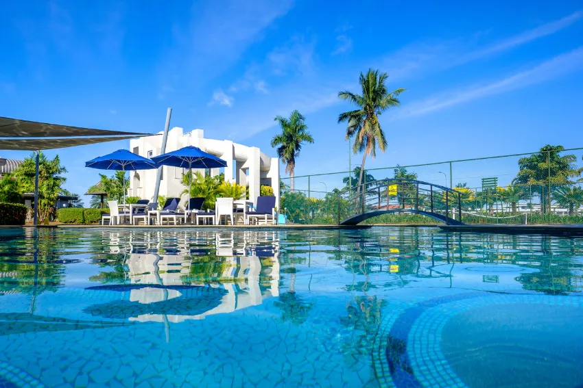 Pool at Fiji Gateway Hotel pool at fiji gateway hotel