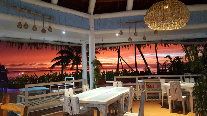 Restaurant at Mango Bay Resort restaurant at mango bay resort