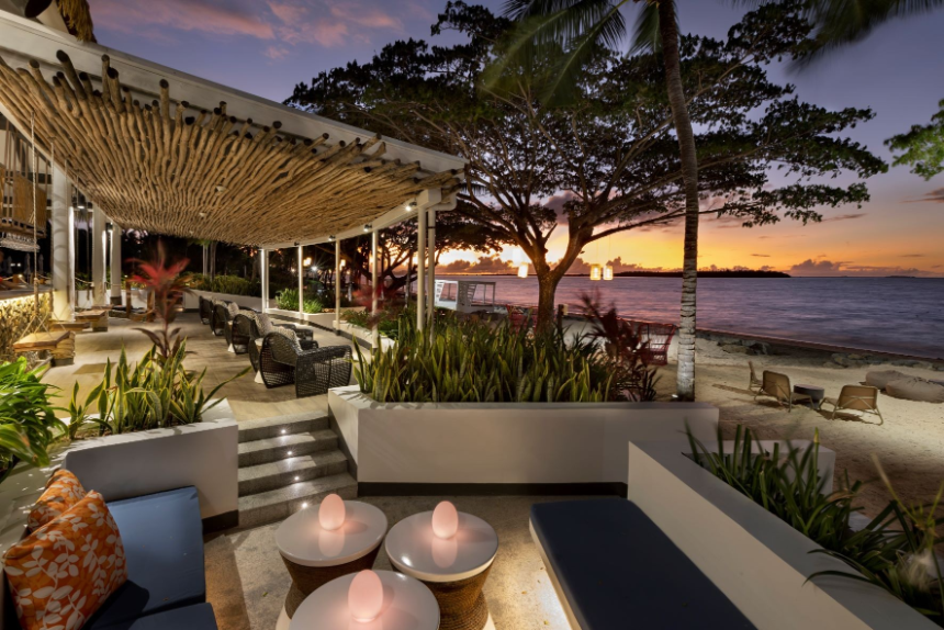 Suka Bar Suka Bar, Seating Area, Sunset Beach, Flower beds