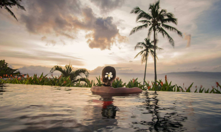 Sunset at Raiwasa Private Resort sunset raiwasa private resort