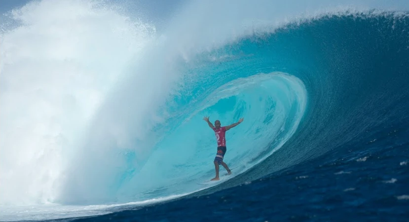 Volcom Fiji Pro (2013) movie still from Cloud Break